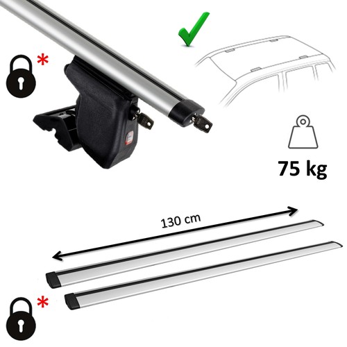 Barres toit aluminium - toit, en